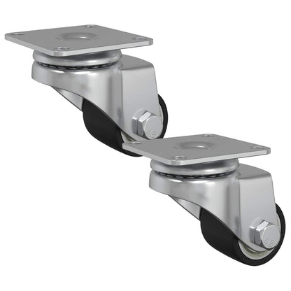 Kolečko 2 Pcs Stříbrná 44,1 X 44,1 X 1,95 Mm Nylon