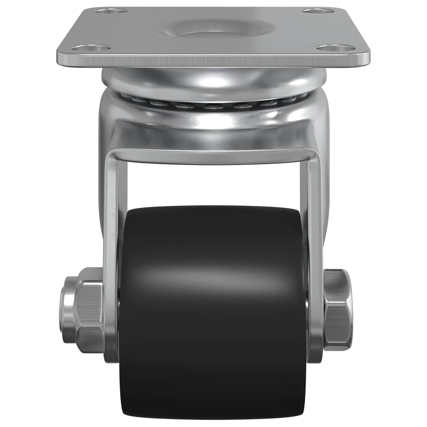 Kolečko 12 Pcs Stříbrná 44,1 X 44,1 X 1,95 Mm Nylon