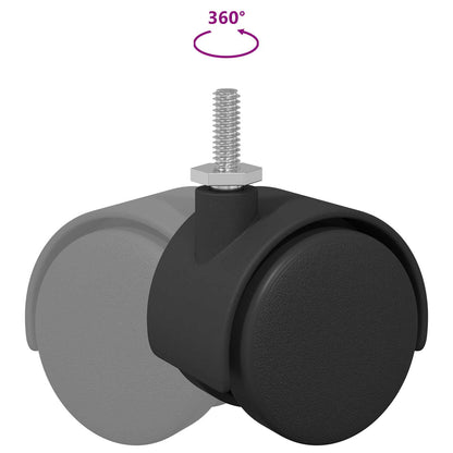 Kolečka 12 Pcs Černá 40,1 X 37,8 Mm Pp A Železo