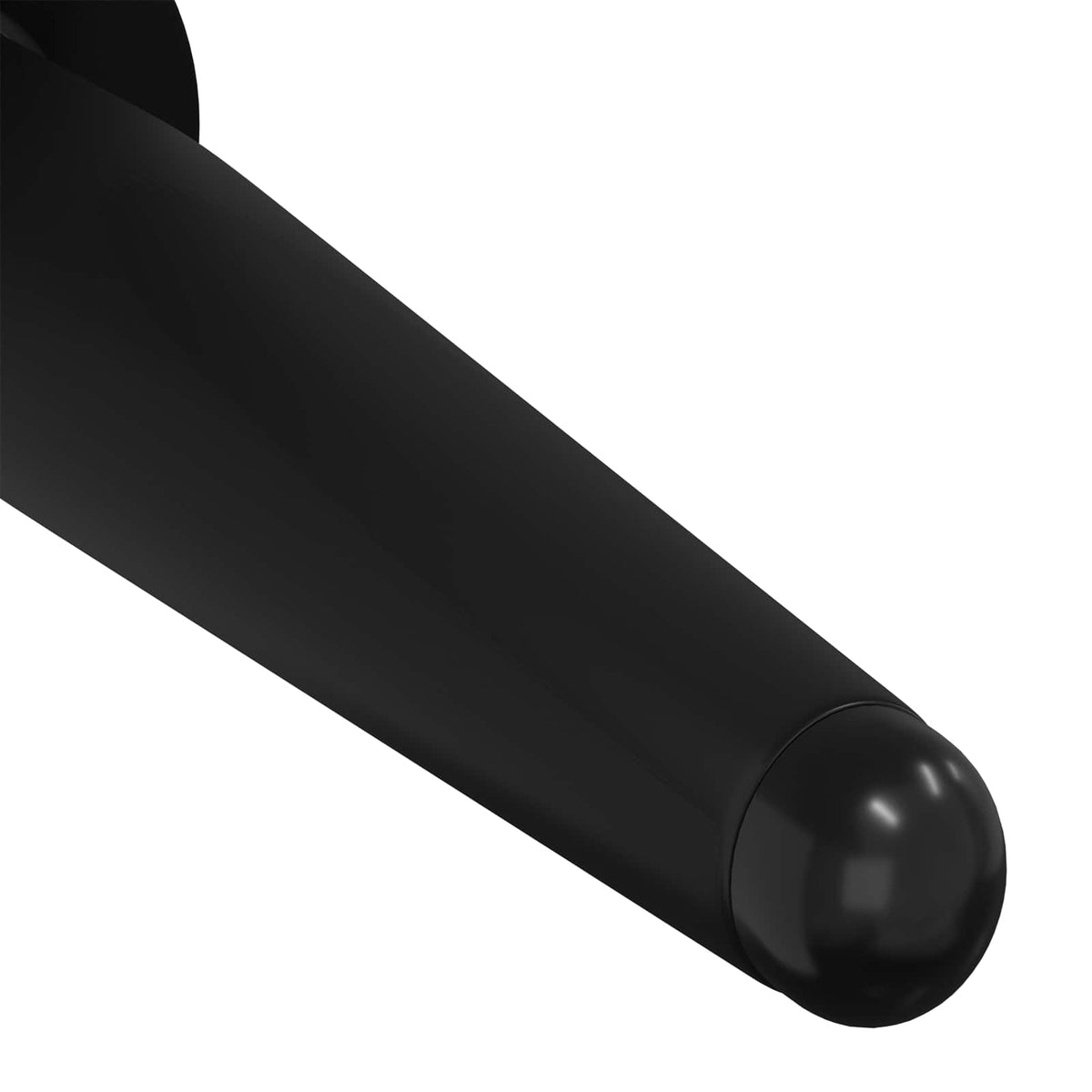 Nábytkové Nohy 2 Ks Černá Ø 40 X 98 Mm Železo