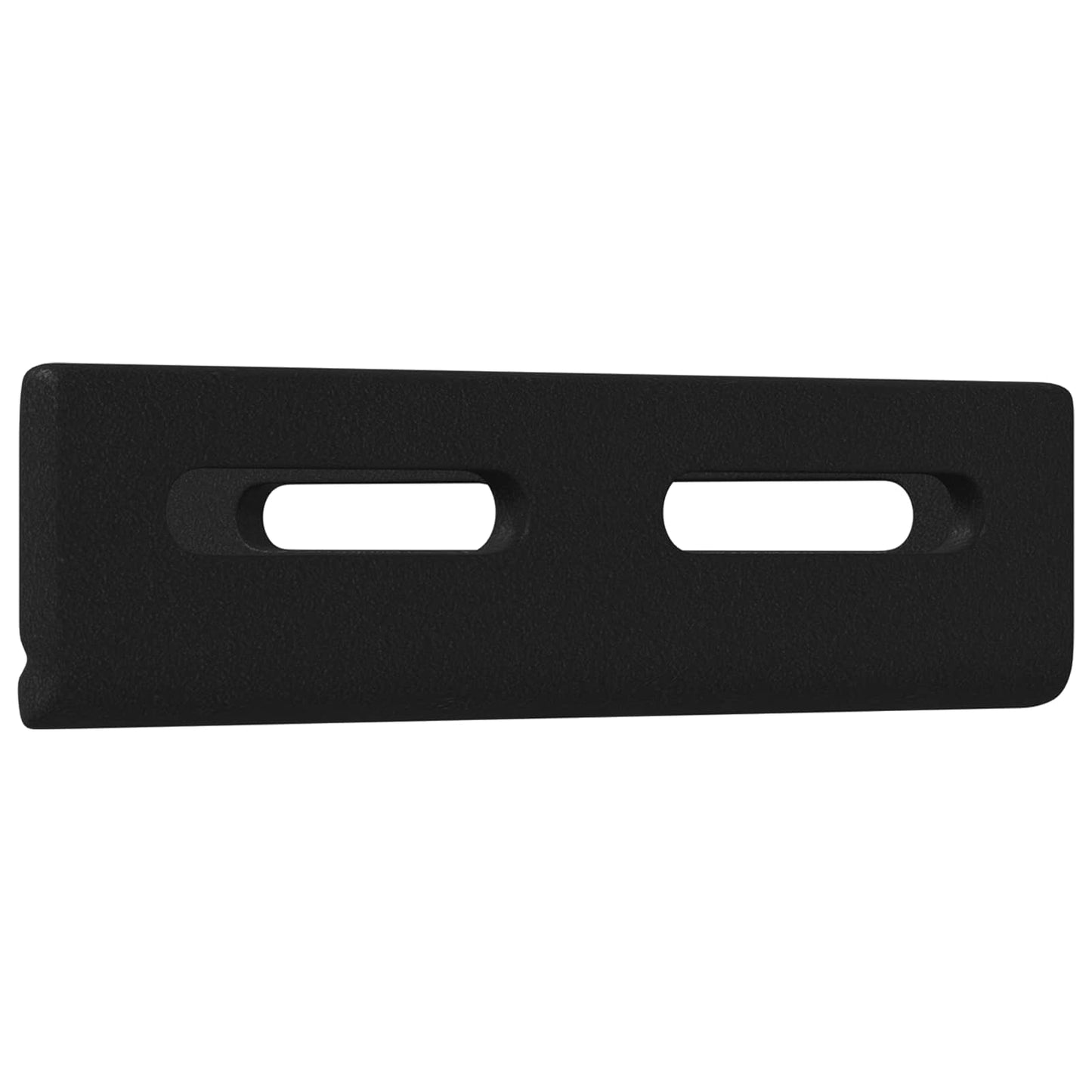 Rohová Konzole 12 Pcs Černá 138,5 X 50,5 X 16 Mm Železo