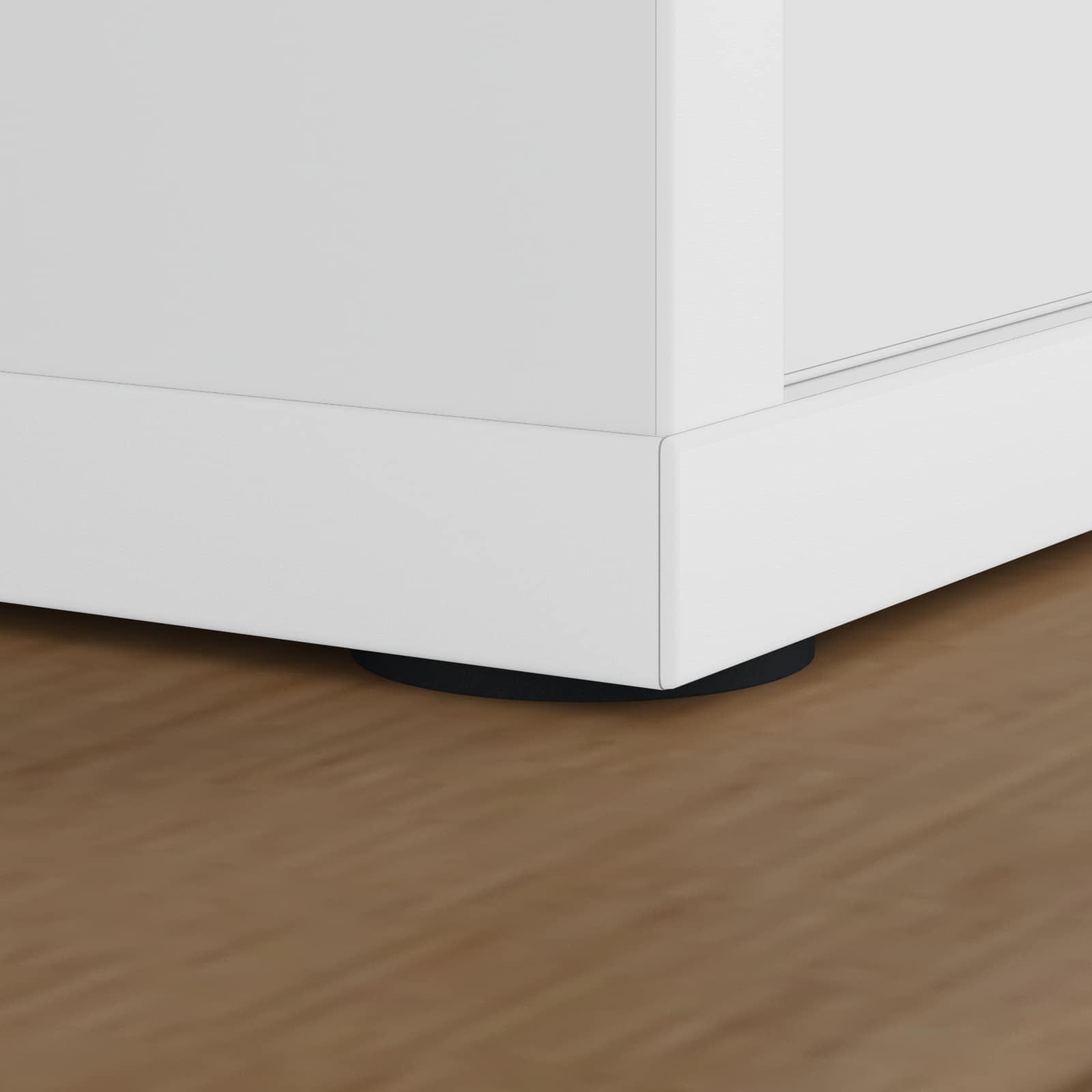 Podložky Na Nábytek 2 Pcs Černá Ø 30 X 2 Mm Eva