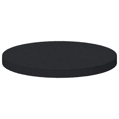 Podložky Na Nábytek 2 Pcs Černá Ø 30 X 2 Mm Eva