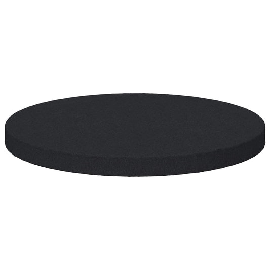 Podložky Na Nábytek 2 Pcs Černá Ø 30 X 2 Mm Eva