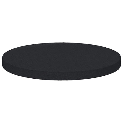 Podložky Na Nábytek 2 Pcs Černá Ø 30 X 2 Mm Eva