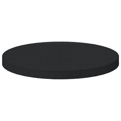 Podložky Na Nábytek 2 Pcs Černá Ø 30 X 2 Mm Eva