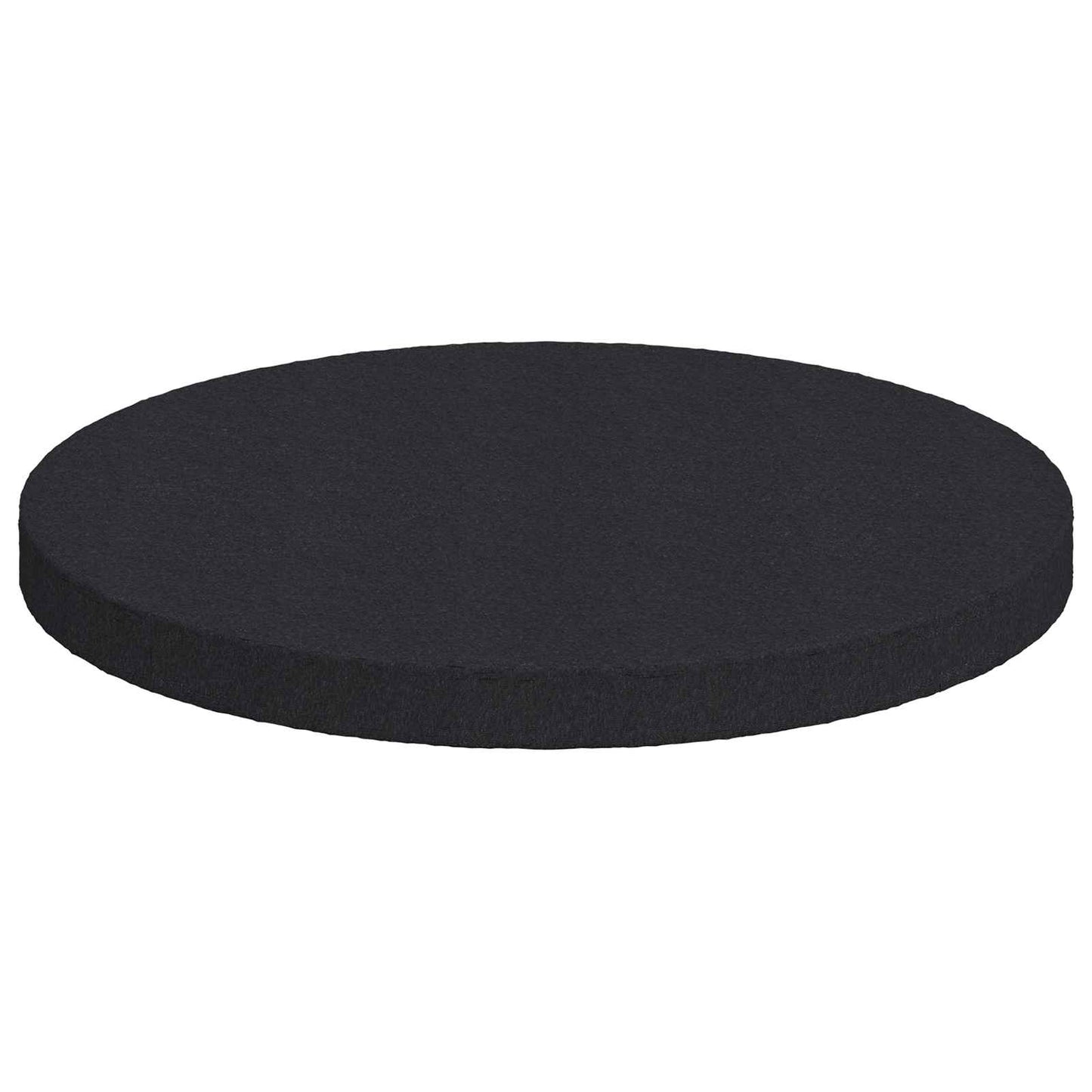 Podložky Na Nábytek 2 Pcs Černá Ø 30 X 2 Mm Eva