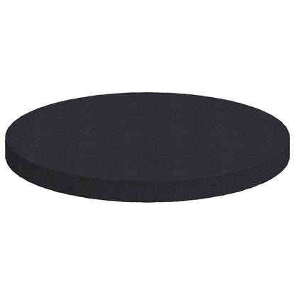 Podložky Na Nábytek 2 Pcs Černá Ø 30 X 2 Mm Eva