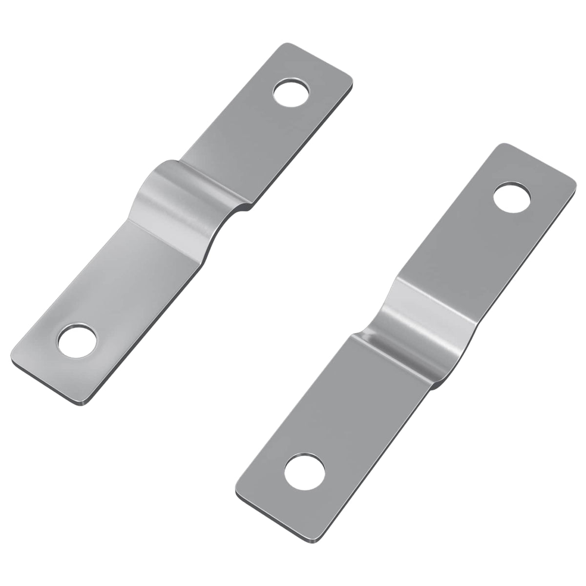 Úderová Deska 2 Ks Stříbrná 50 X 10 X 1,2 Mm Železo