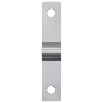 Úderová Deska 2 Ks Stříbrná 50 X 10 X 1,2 Mm Železo