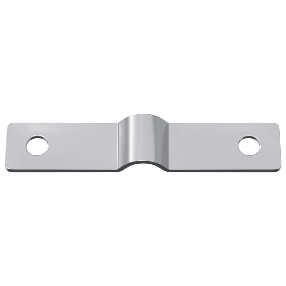 Úderová Deska 2 Ks Stříbrná 50 X 10 X 1,2 Mm Železo