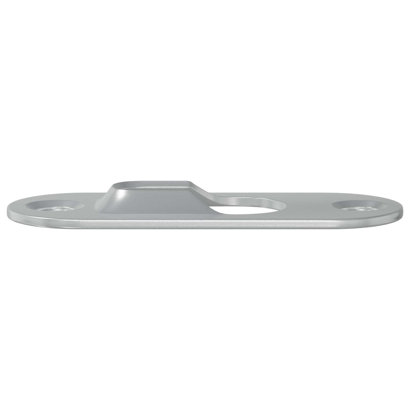 Klíčový Závěs 2 Pcs Stříbrná 45 X 16 X 3.5 Mm Železo