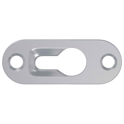 Klíčový Závěs 12 Pcs Stříbrná 45 X 16 X 3.5 Mm Železo