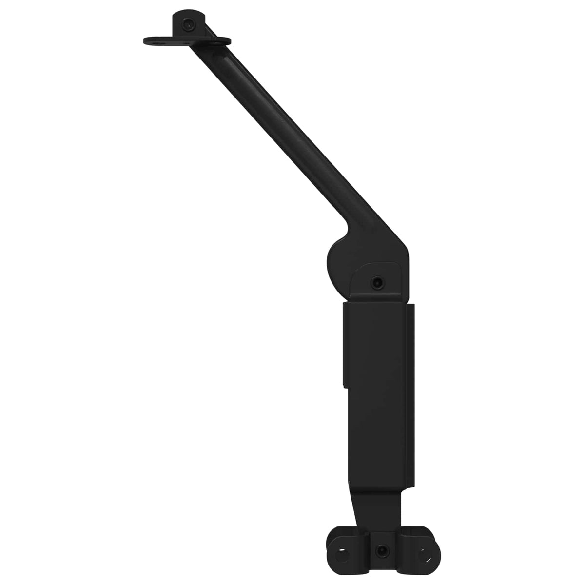 Klapa Pro Podporu Víka 12 Ks Černá 192 X 32 X 50 Mm Ocel