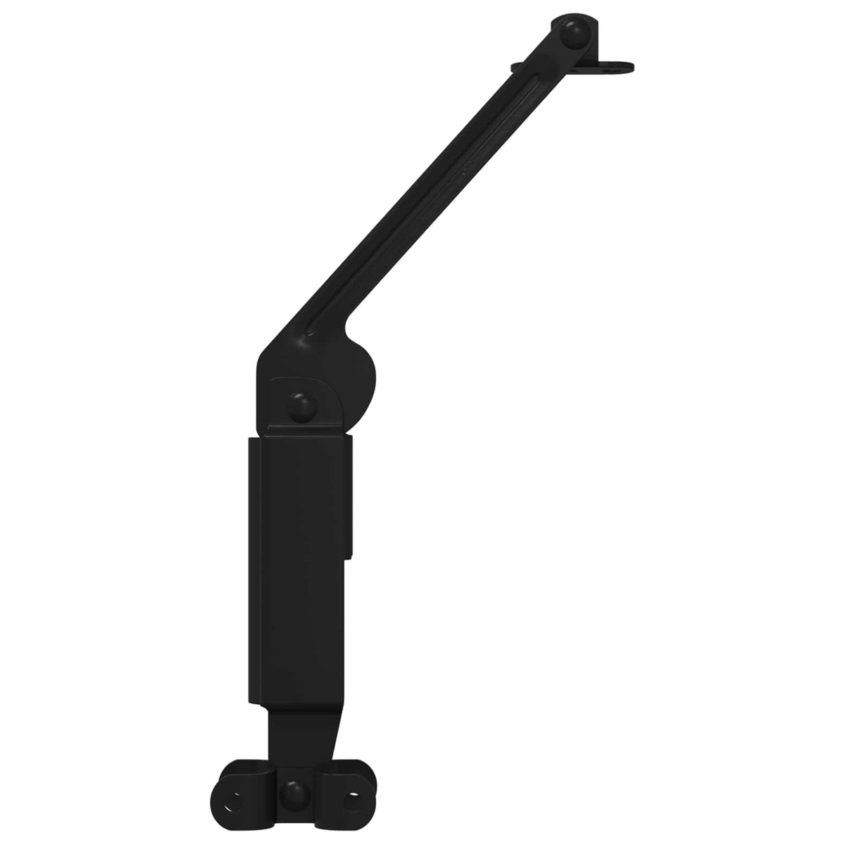 Klapa Pro Podporu Víka 12 Ks Černá 192 X 32 X 50 Mm Ocel