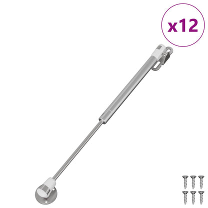 Hydraulická Plynová Pružina 12 Pcs Stříbrná 280 X 17 X 16 Mm