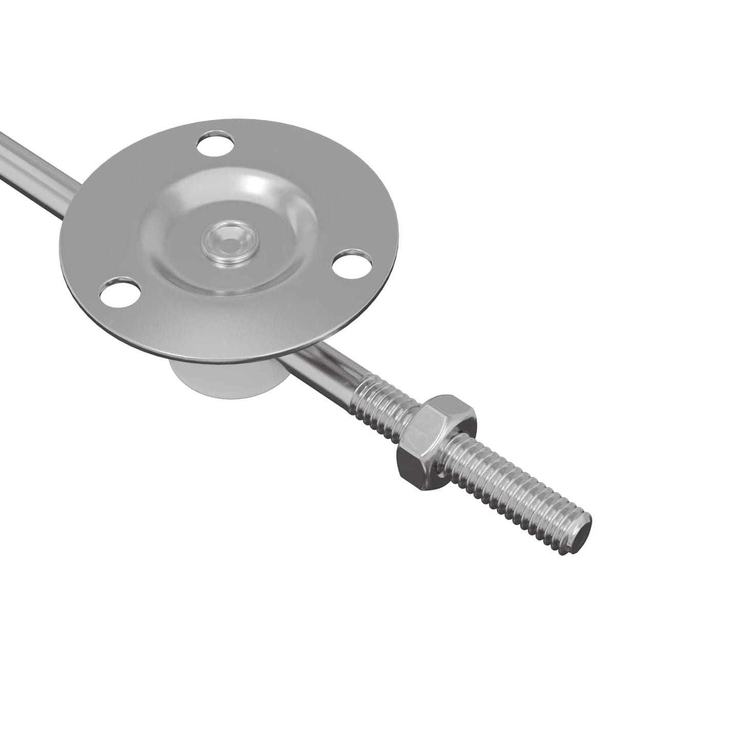 Klapa Pro Podporu Víka 2 Pcs Stříbrná 194 X 36 X 18 Mm Železo