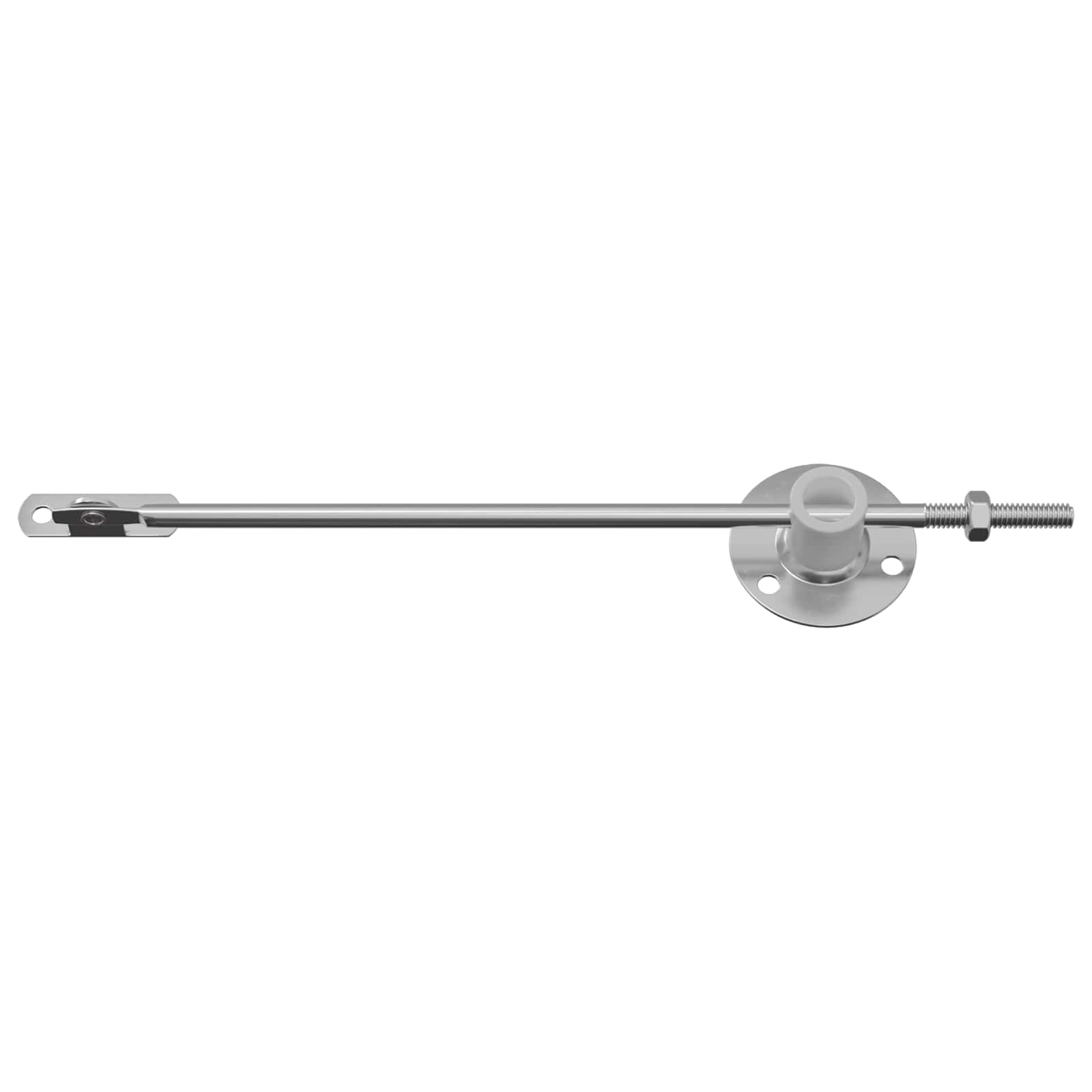 Klapa Pro Podporu Víka 2 Pcs Stříbrná 194 X 36 X 18 Mm Železo