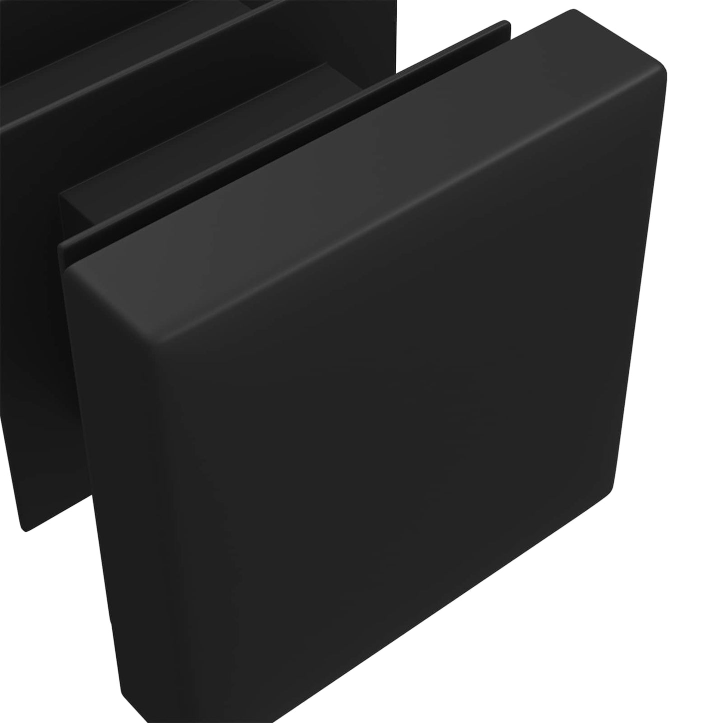 Koncové Zátky 10909 Pcs Černá 15 X 15 X 15 Mm Pp