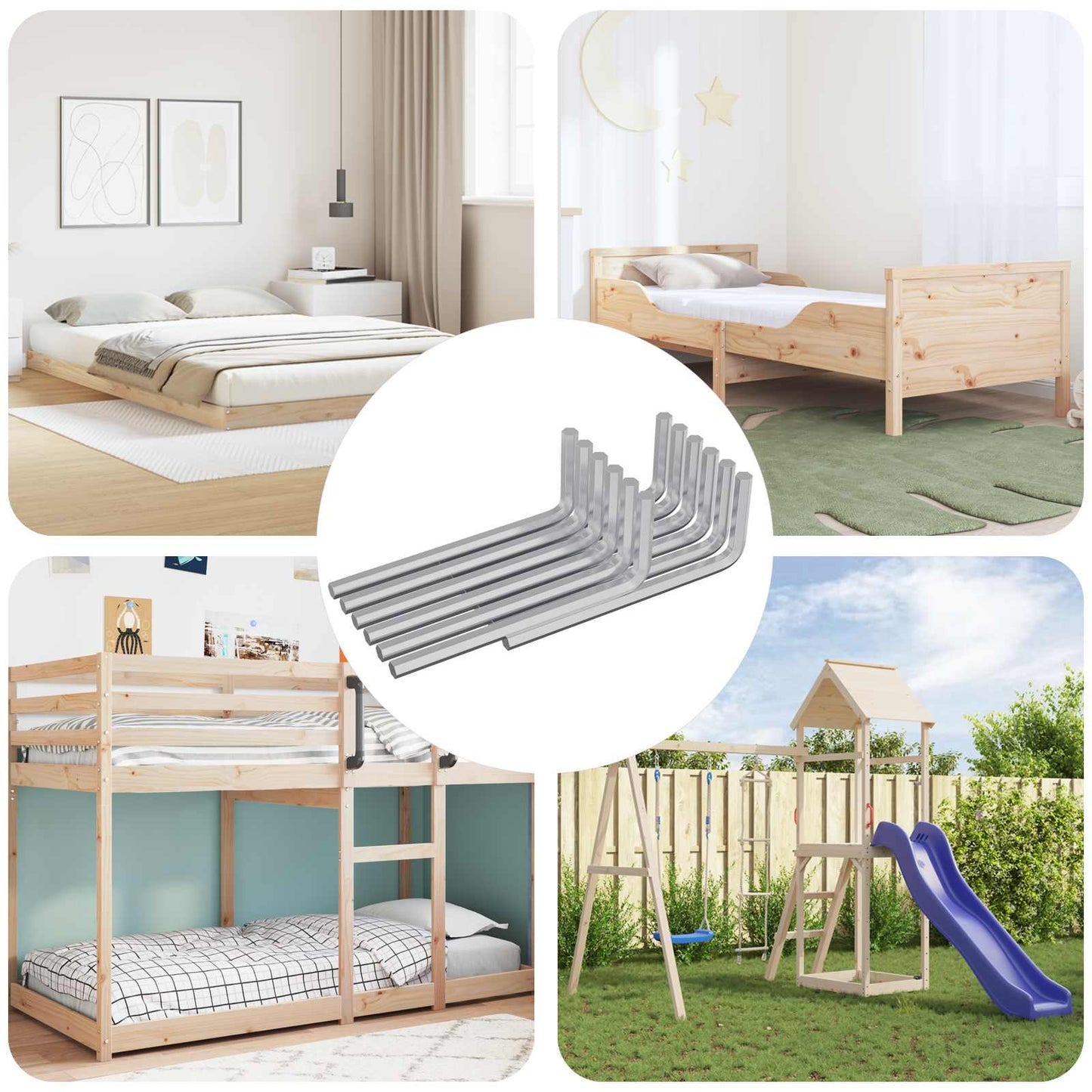 Šestihranný Klíč 2118 Pcs Stříbrná 22 X 66 Mm Ocel
