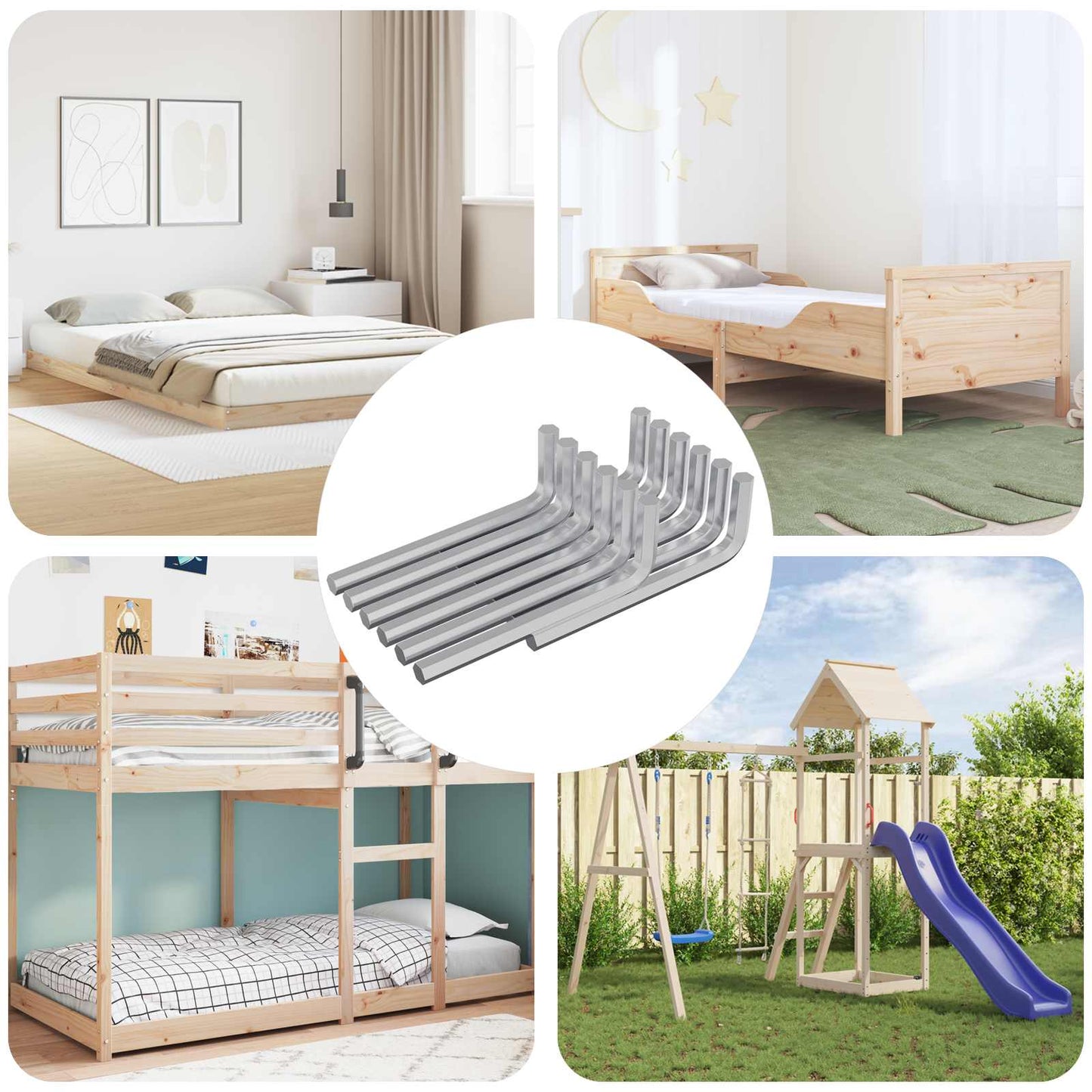 Šestihranný Klíč 1800 Pcs Stříbrná 32 X 86 Mm Ocel
