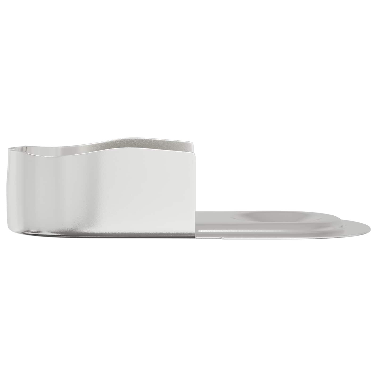 Konzole Na Šatní Tyč 2 Pcs Bílý Zinek 40 X 18 X 10 Mm Železo