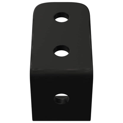 Háčky 2 Pcs Černá M5 X 110 Mm Železo