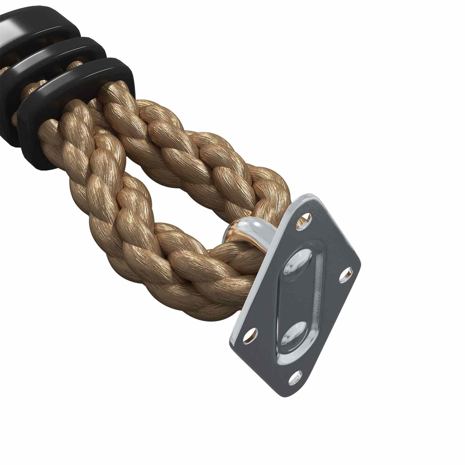 Lezecký Provaz Hnědá Ø25 X 305 Mm Nylon