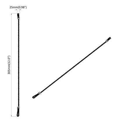 Lezecký Provaz Hnědá Ø25 X 305 Mm Nylon
