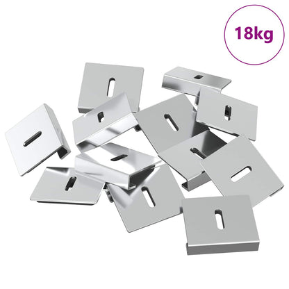Držák Na Zrcadlo 340 Pcs Niklová 35 X 30 X 8,3 Mm Ocel