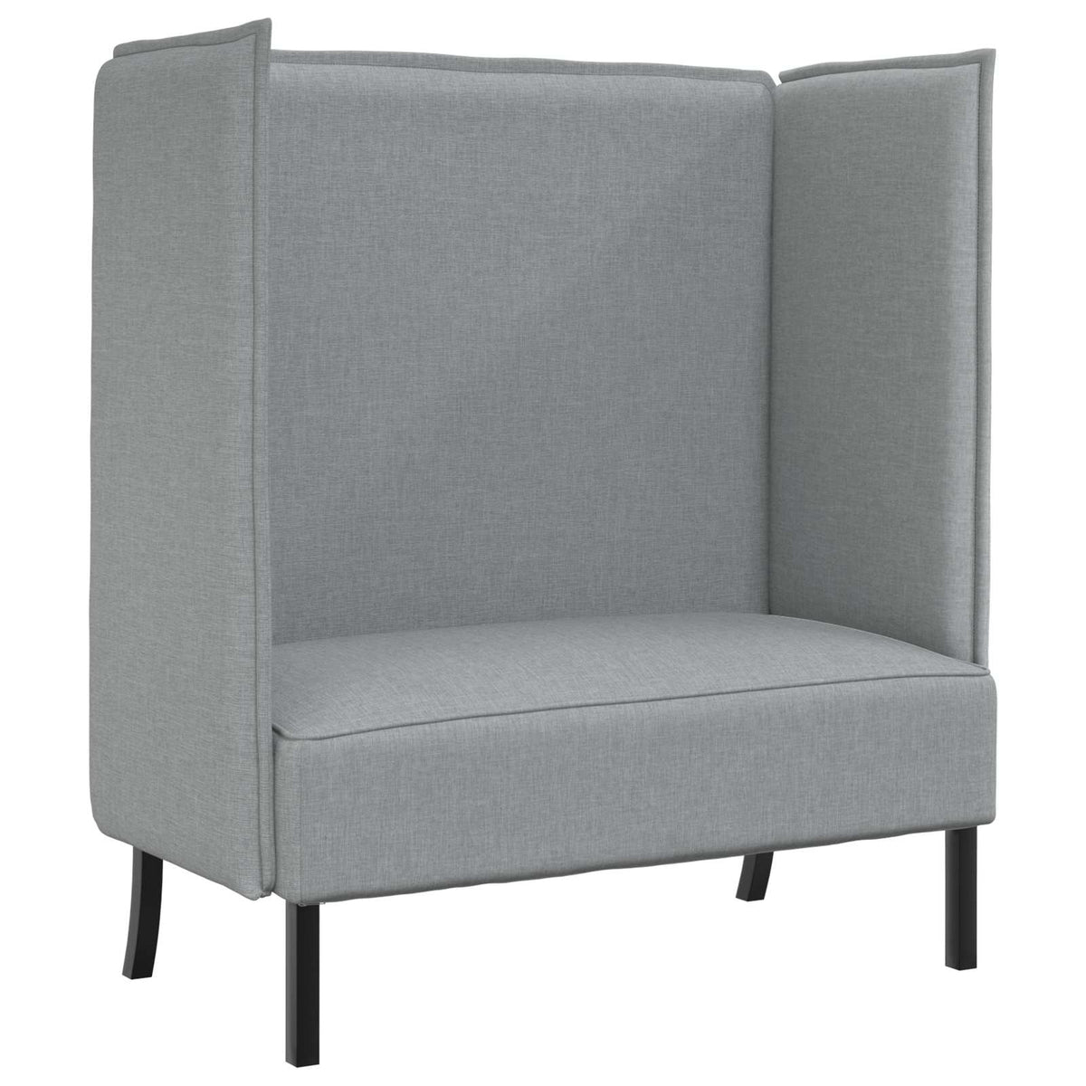 Vysoký Zpětný Pohovka 101Cm Textil
