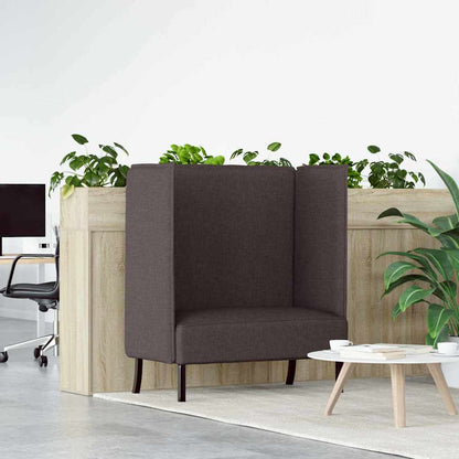 Vysoký Zpětný Pohovka 101Cm Textil