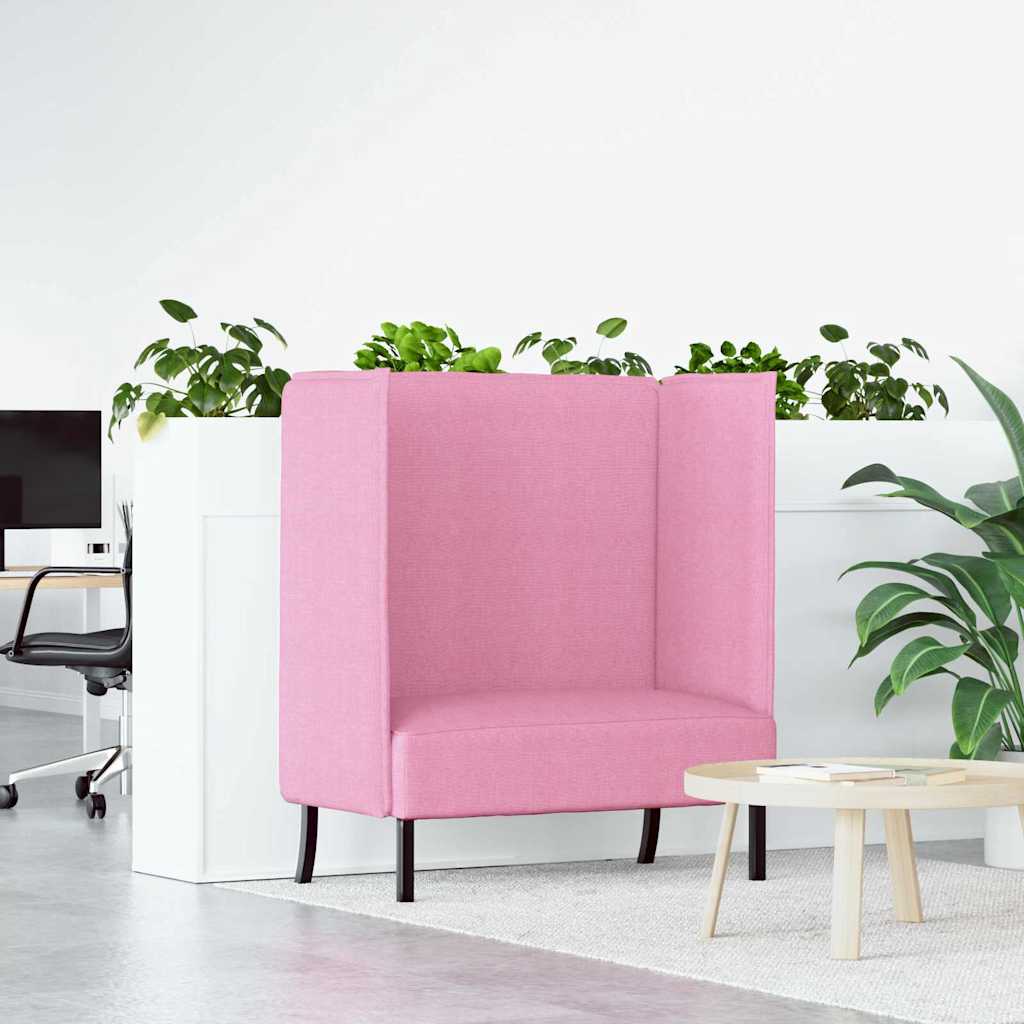 Vysoký Zpětný Pohovka 101Cm Textil