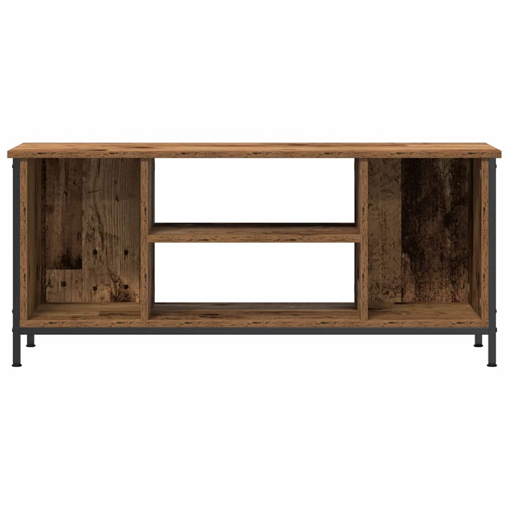 Televizní Skříň 102 X 35 X 45 Cm Staré Dřevo Kompozitní Dřevo