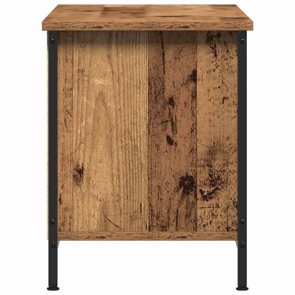 Televizní Skříň 102 X 35 X 45 Cm Staré Dřevo Kompozitní Dřevo