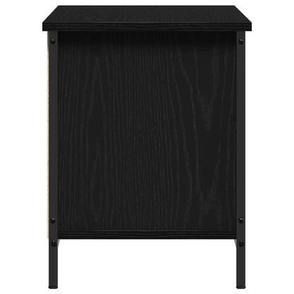 Televizní Skříň 102 X 35 X 45 Cm Černý Dub Kompozitní Dřevo