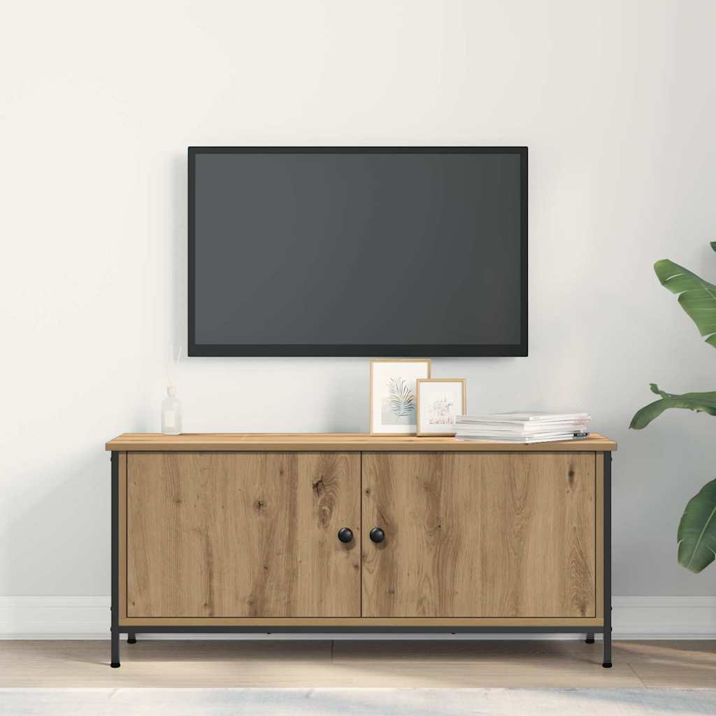 Televizní Skříň 100 X 35 X 45 Cm Artisanový Dub