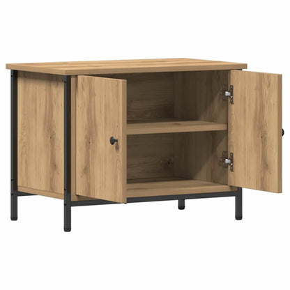 Televizní Skříň 60 X 35 X 45 Cm Artisanový Dub Kompozitní Dřevo