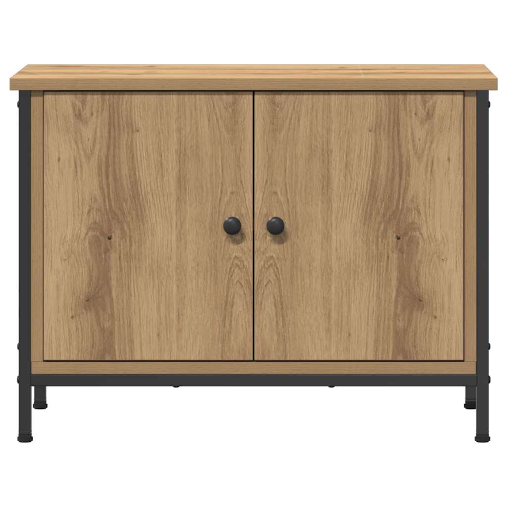 Televizní Skříň 60 X 35 X 45 Cm Artisanový Dub Kompozitní Dřevo