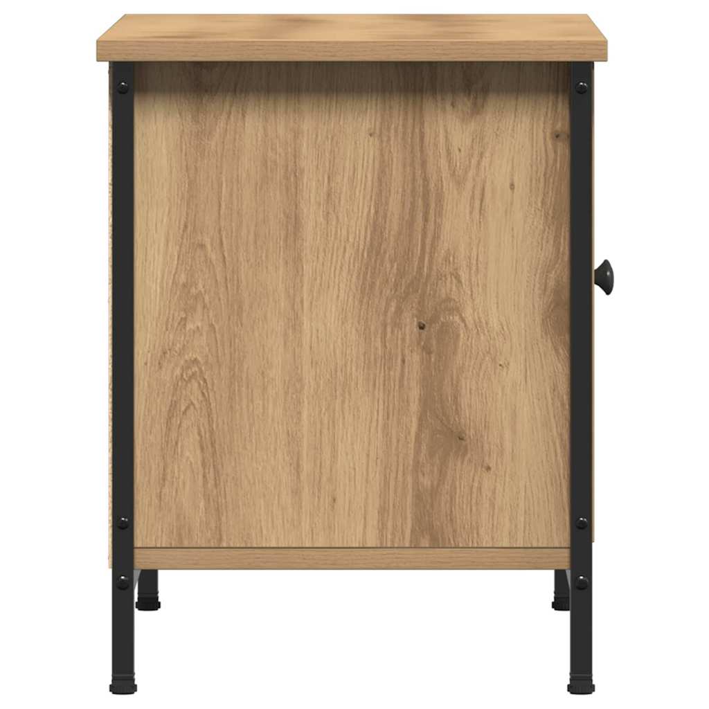 Televizní Skříň 60 X 35 X 45 Cm Artisanový Dub Kompozitní Dřevo