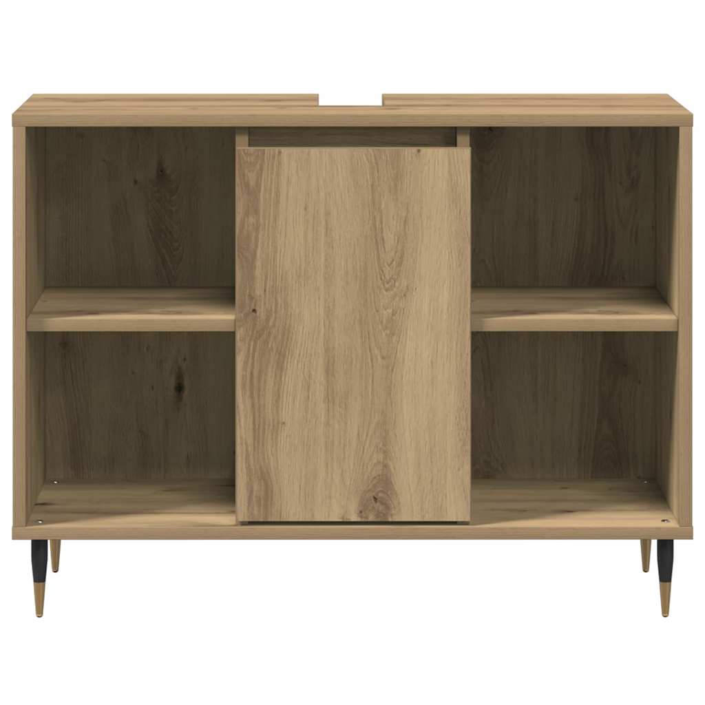 Koupelnová Skříň Artisanový Dub 80 X 33 X 60 Cm