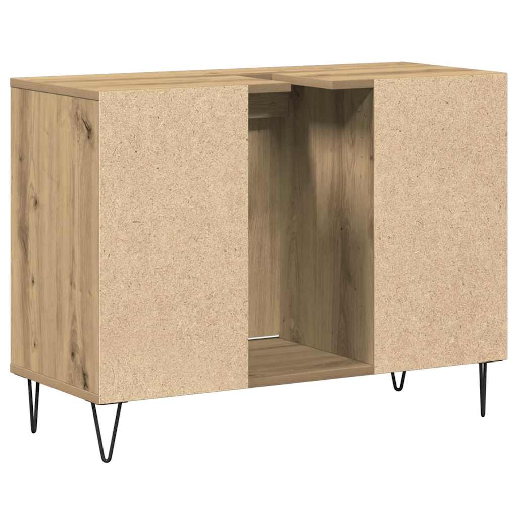 Koupelnová Skříň Artisanový Dub 80 X 33 X 60 Cm
