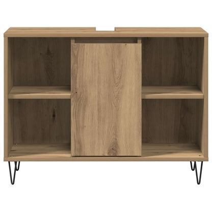 Koupelnová Skříň Artisanový Dub 80 X 33 X 60 Cm