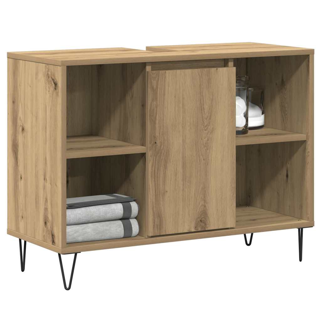 Koupelnová Skříň Artisanový Dub 80 X 33 X 60 Cm