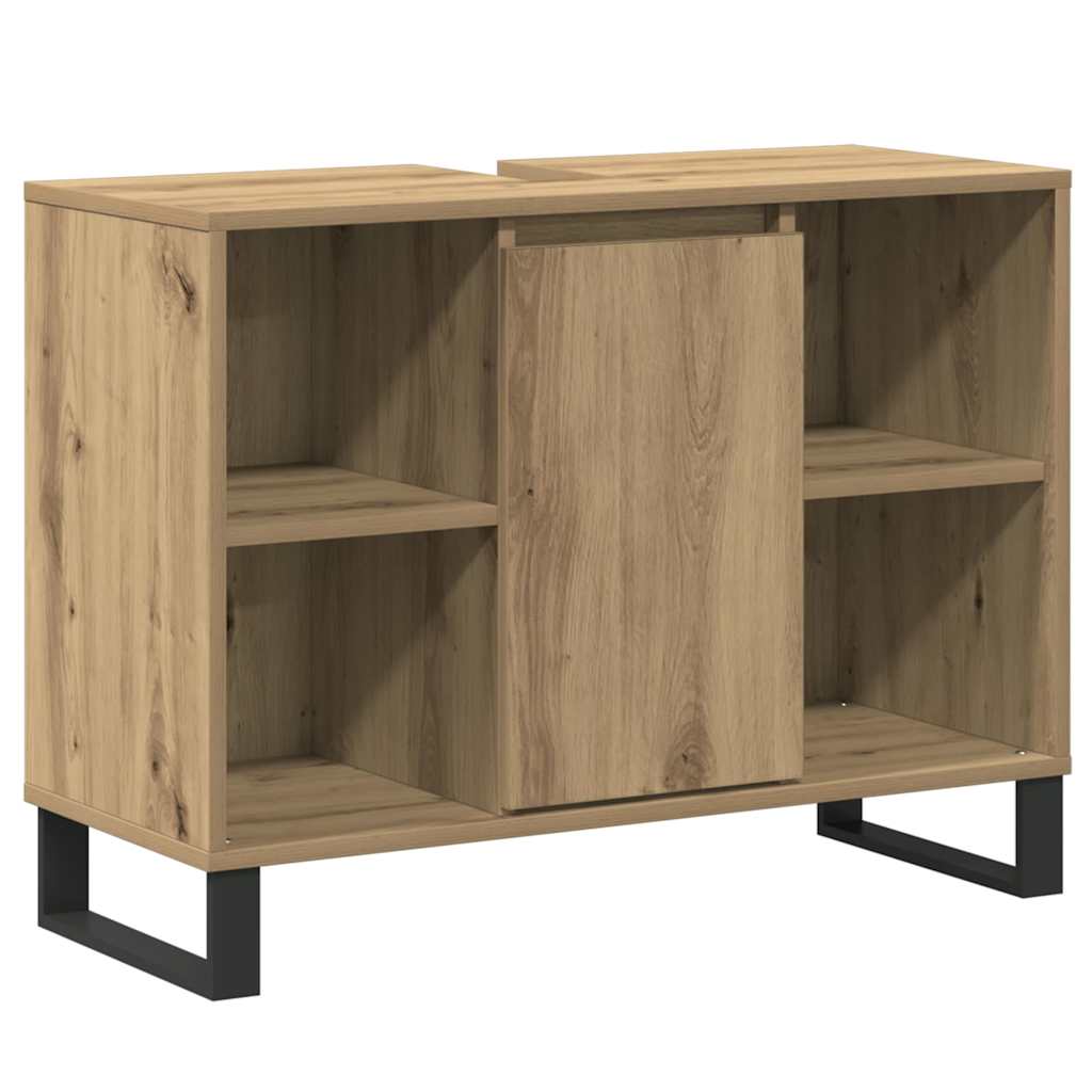 Koupelnová Skříň Artisanový Dub 80 X 33 X 60 Cm