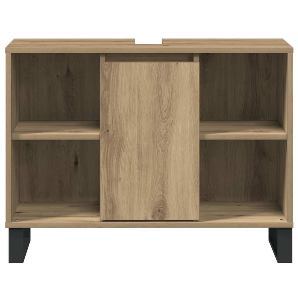 Koupelnová Skříň Artisanový Dub 80 X 33 X 60 Cm