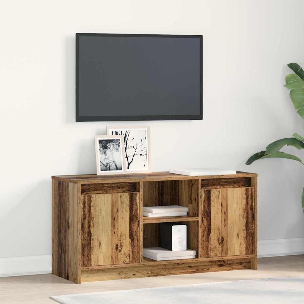 Tv Jednotky 100 X 34 X 50 Cm Hnědá Kompozitní Dřevo