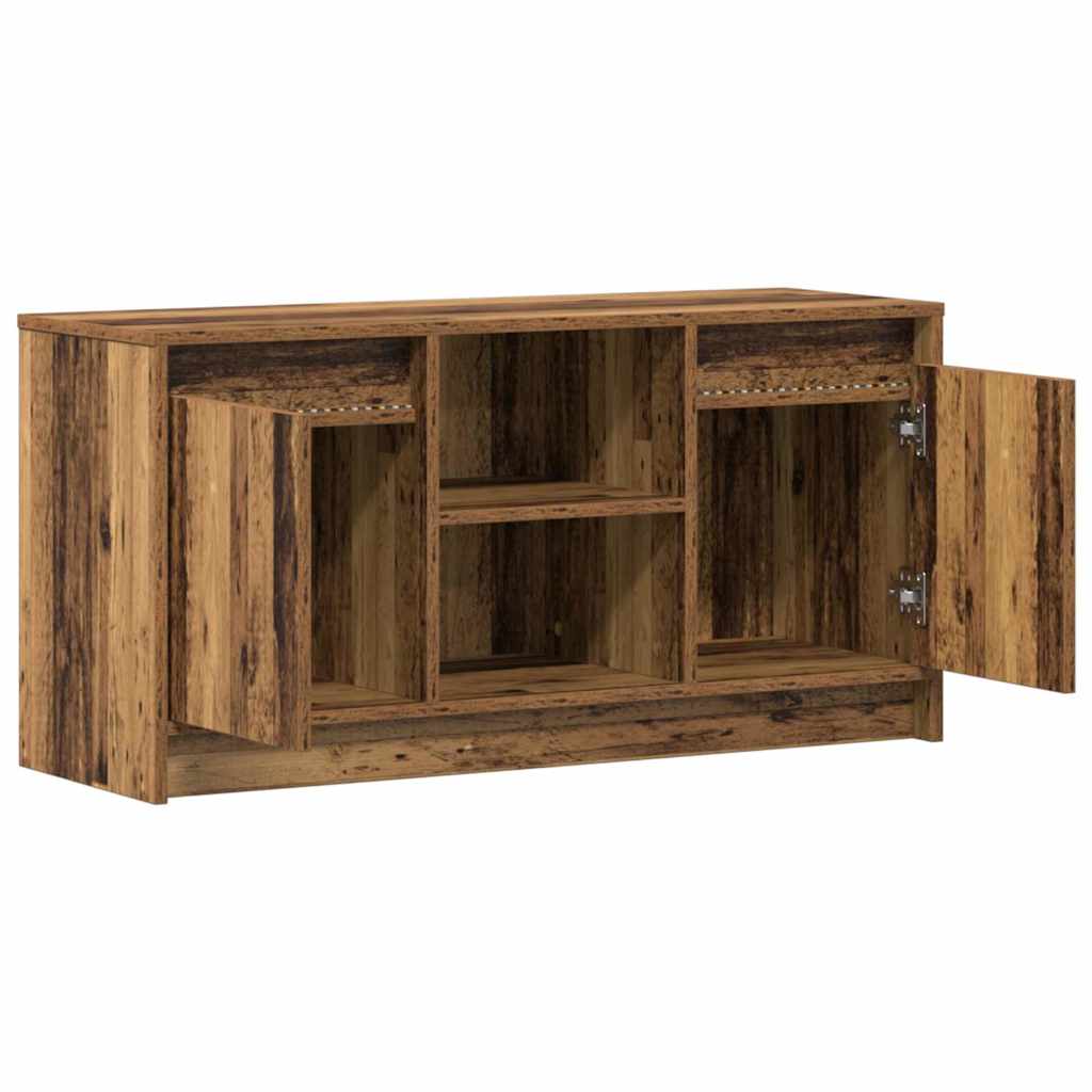 Tv Jednotky 100 X 34 X 50 Cm Hnědá Kompozitní Dřevo