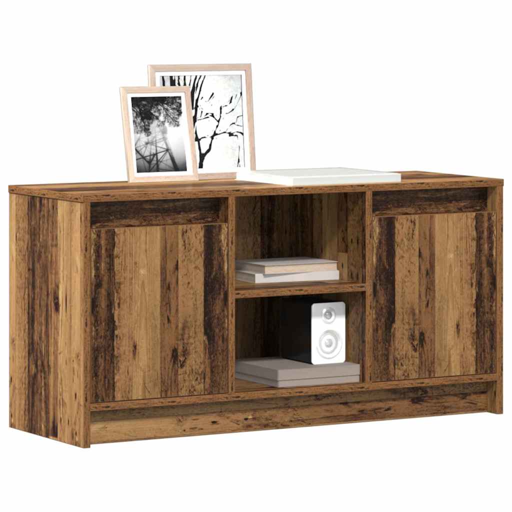 Tv Jednotky 100 X 34 X 50 Cm Hnědá Kompozitní Dřevo