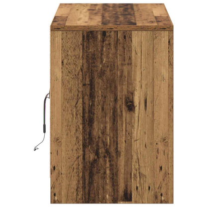 Tv Jednotky 100 X 34 X 50 Cm Hnědá Kompozitní Dřevo